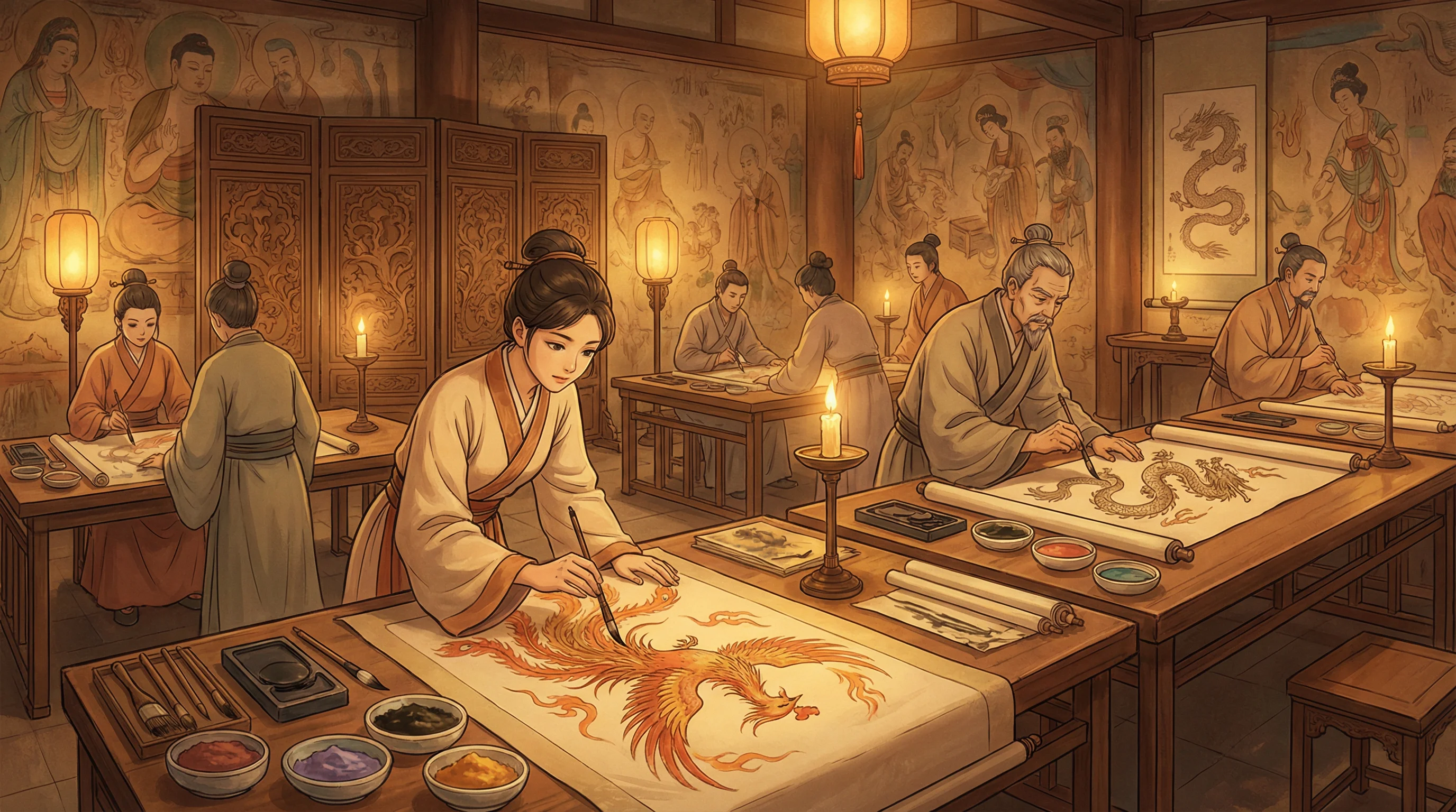 画师入驻 - 泰版流星花园在线观看 国风动漫画师